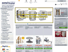 Tablet Screenshot of esmaltycolor.com